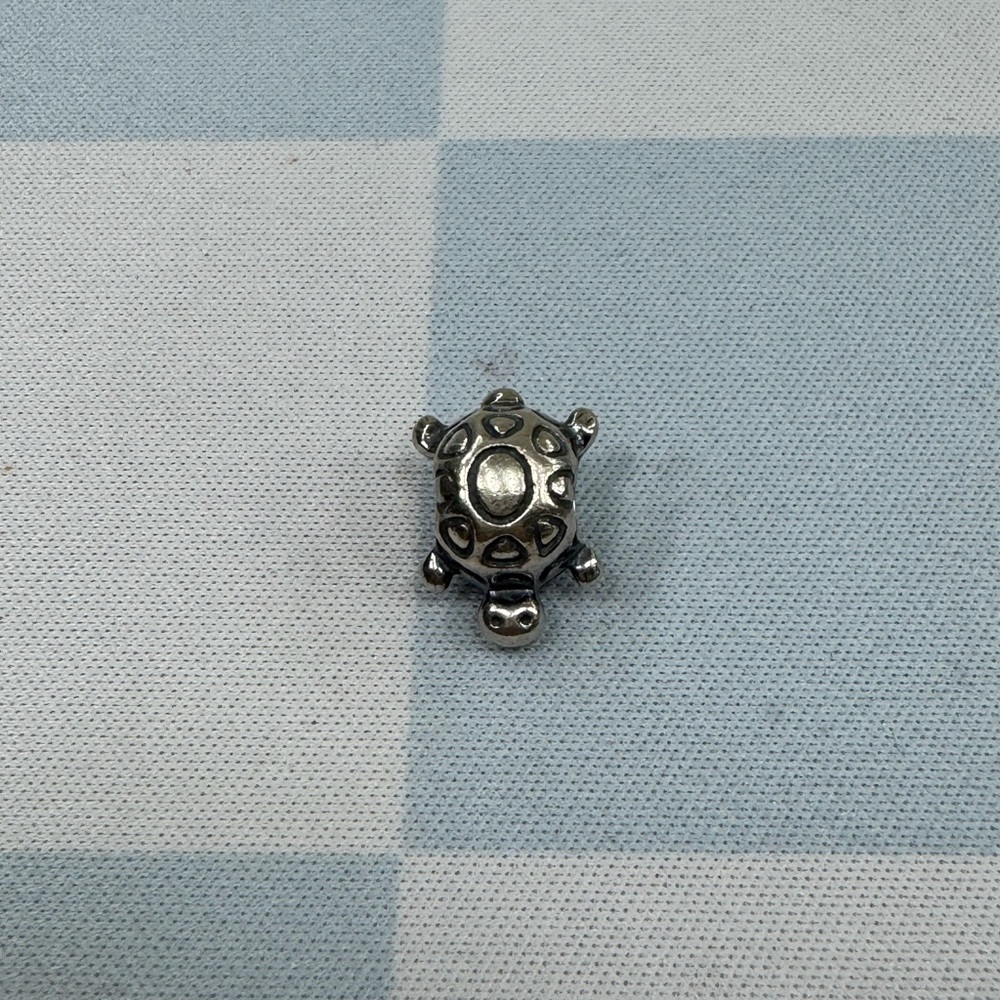 Pandora Sterling Silver Turtle Animal Charm - Picture 5 of 5